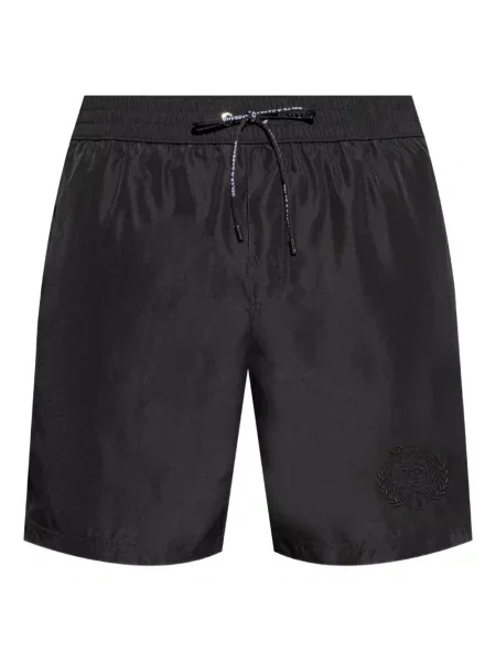 Slip de baie Dolce & Gabbana cu broderie negru