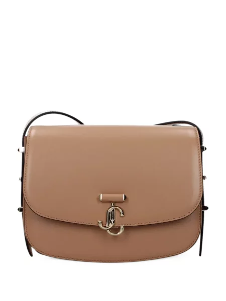 Body Jimmy Choo din piele cu autograf maro