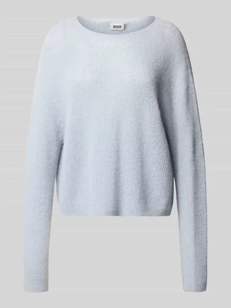 Sweter z dzianiny z mieszanki wełny z alpaki model ‘IMENY’ Drykorn