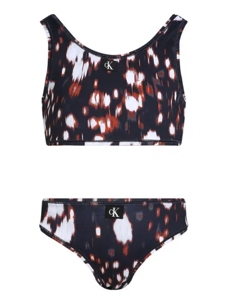 Calvin Klein Swimwear Бански костюм черен