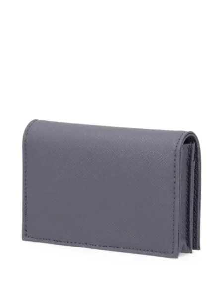 Peněženka Emporio Armani s autogramem šedá