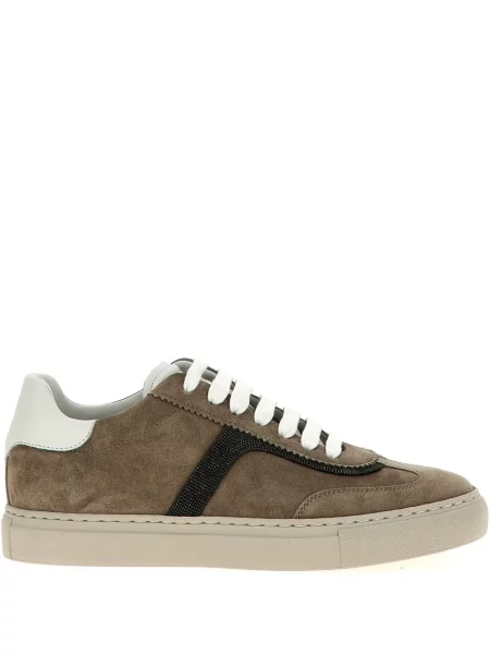 Sneakerși Brunello Cucinelli maro