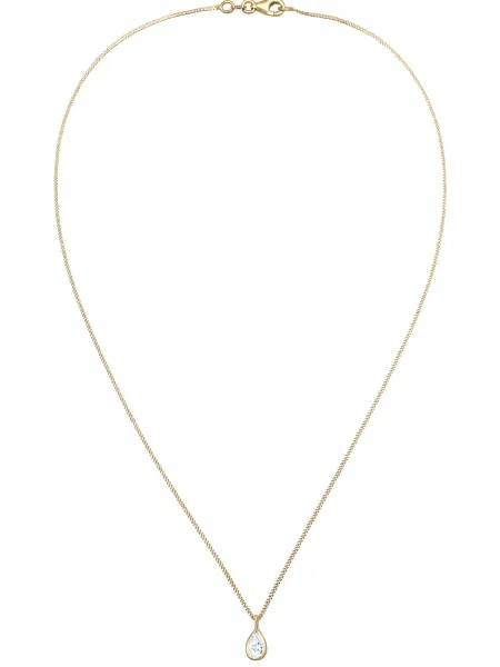 ELLI Verižica / transparentna zlata