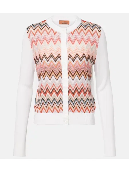 Cardigan Missoni alb