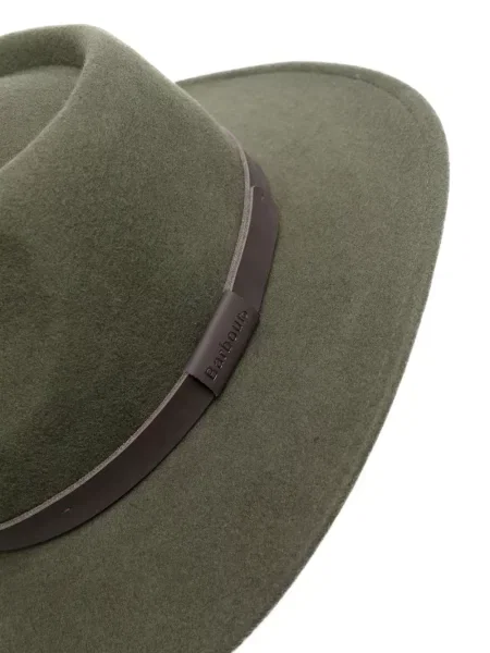 Căciulă Barbour de lână verde