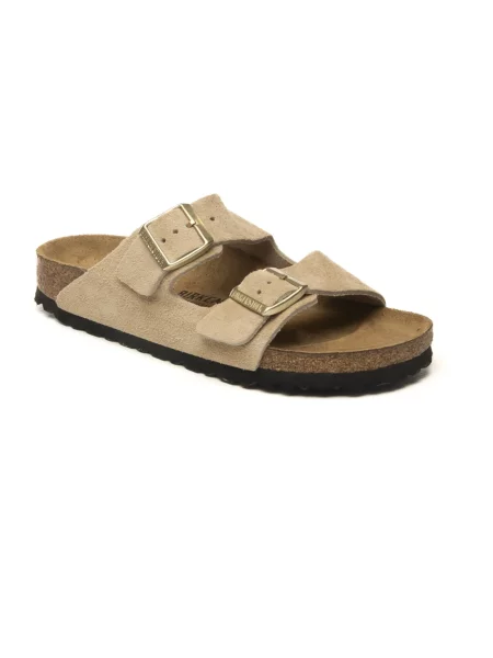 Sneakers Birkenstock Arizona Suede Leather Sandcastle EUR 36 beżowe