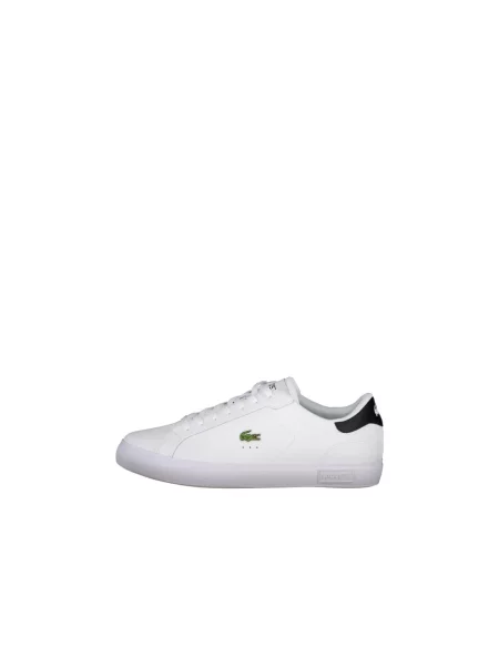 Sneakersy Lacoste skórzane białe