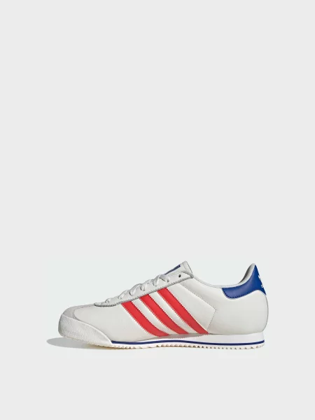Кожаные повседневные кроссовки Adidas белые