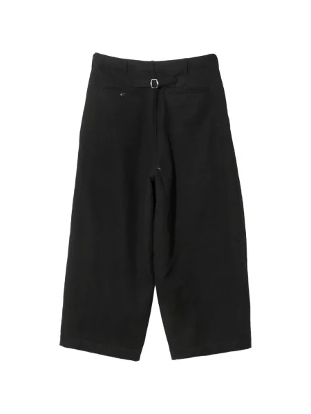 Pantaloni Needles cu cataramă cu bretele negru