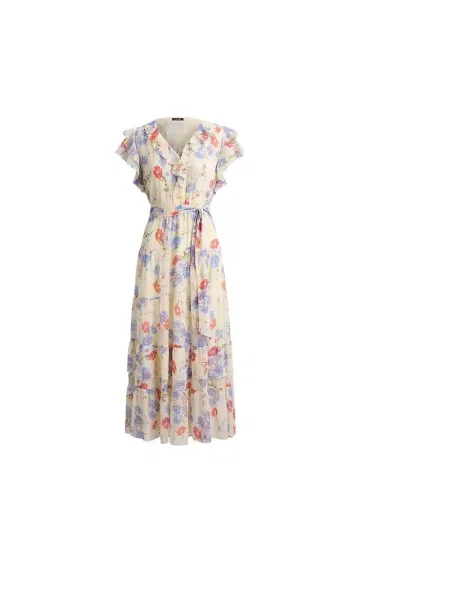 Lauren Ralph Lauren sukienka beżowa