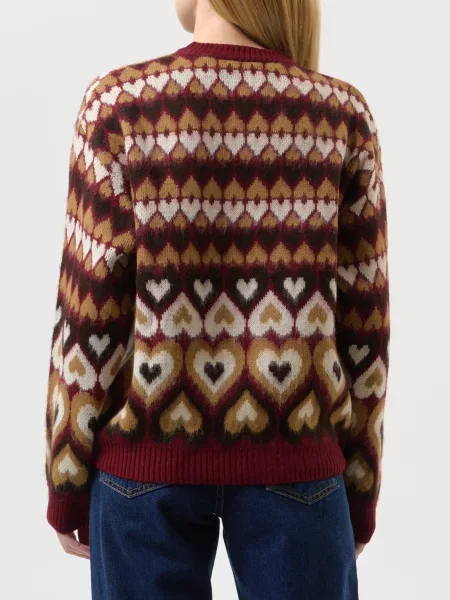 Светр J.b4 Just Before бордовий