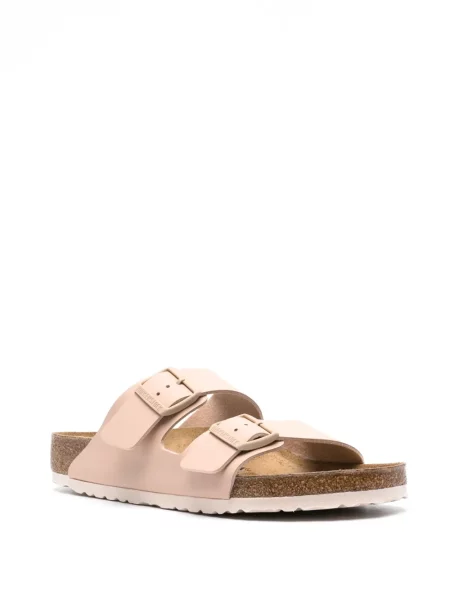 Iš natūralios odos sandalai Birkenstock rožinė
