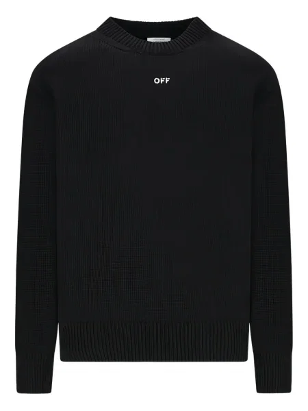 Pulover Off-white alb