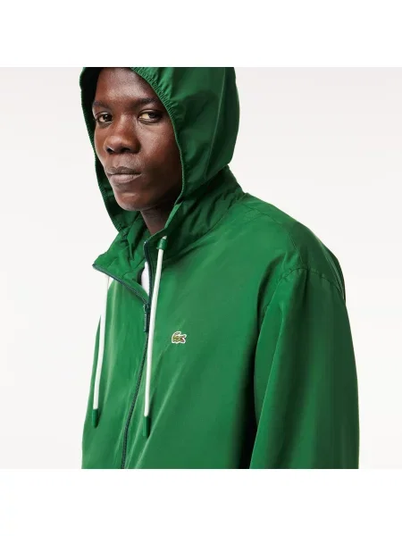 Lacoste куртка чоловіча водонепроникна зелена