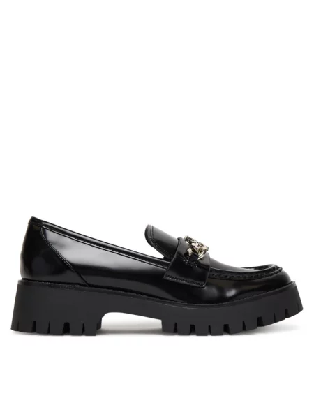 Loafersy Guess czarne