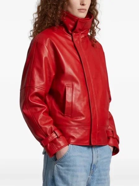 Geacă bomber Balenciaga roșu