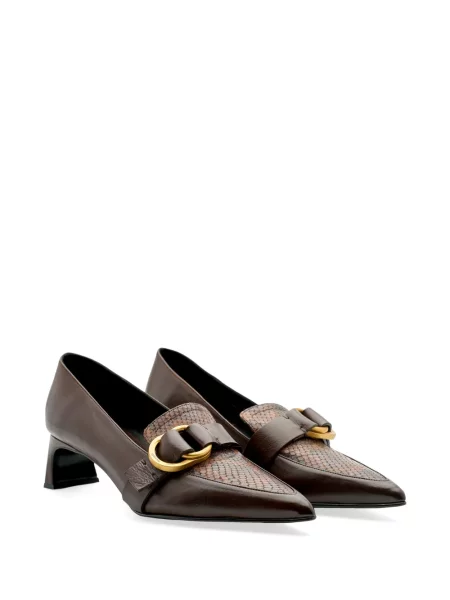 Pantofi cu toc Lottusse maro