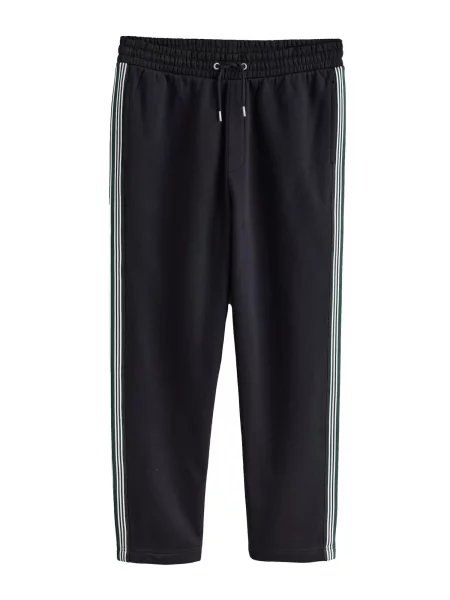 Next Pantaloni verde închis / negru alb