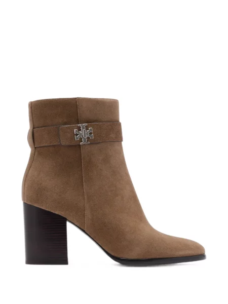 Botine Tory Burch din piele de căprioară maro