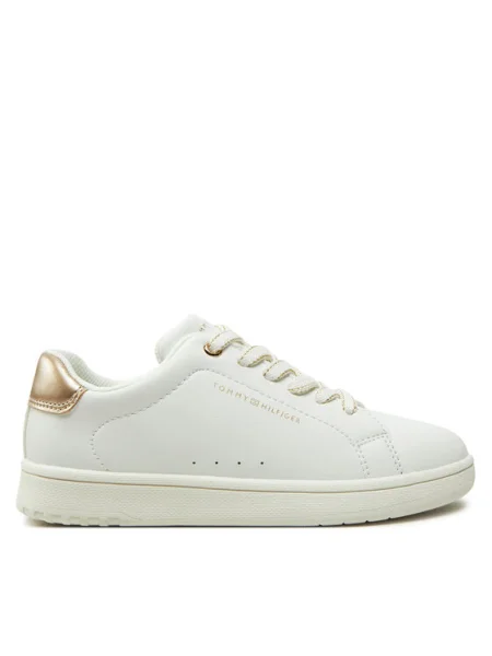 Tommy Hilfiger Сникърси Low Cut Lace-Up Sneaker M бял