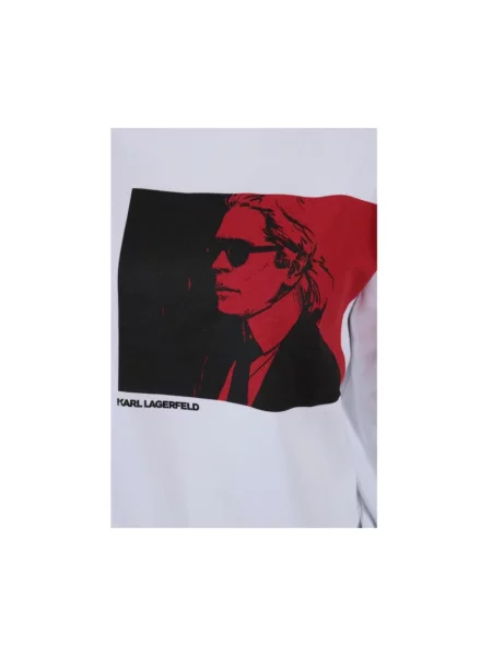 Bluza Karl Lagerfeld biała