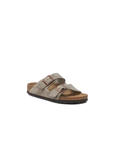 Pantofle Birkenstock šedé