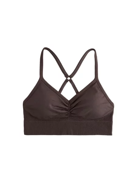 Next Sutien sport ciocolatiu