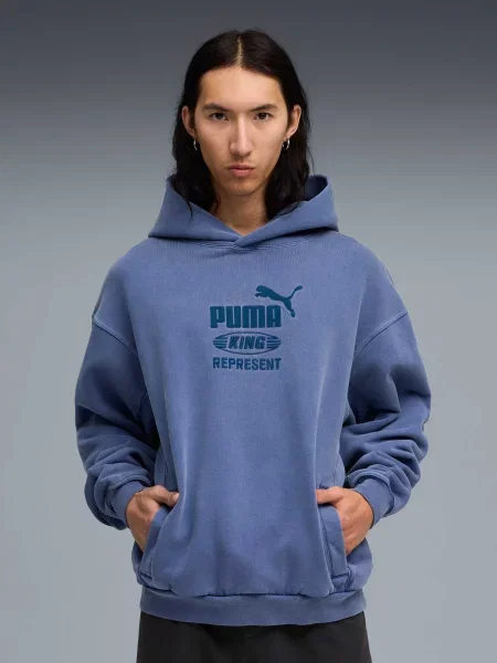 Худи Puma синее