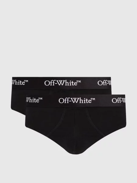 Набір трусів-сліпів з логотипом Off-white чорні