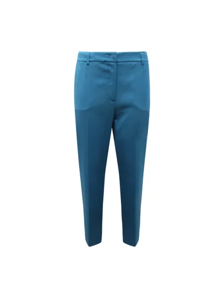 Spodnie Max Mara niebieskie
