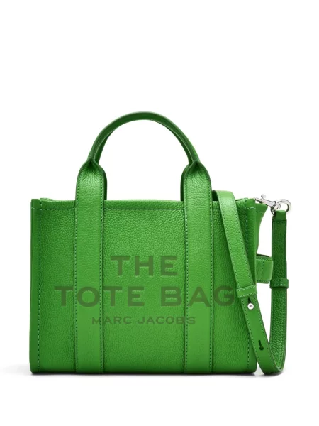 Geantă shopper Marc Jacobs din piele verde