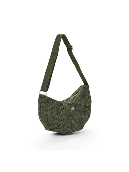 Crossbody kabelka Roxy s potlačou zelená