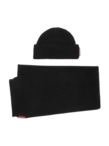 Czapka Dsquared2 wełniana czarna