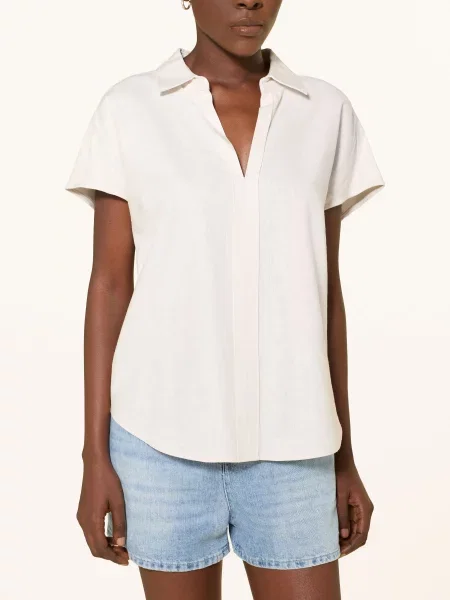 Polokošile Calvin Klein Jeans béžové