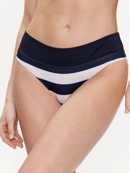 Olcsóbban. Fürdőruha alsó Helly Hansen HP Bikini navy stripe. Méret: M sötétkék