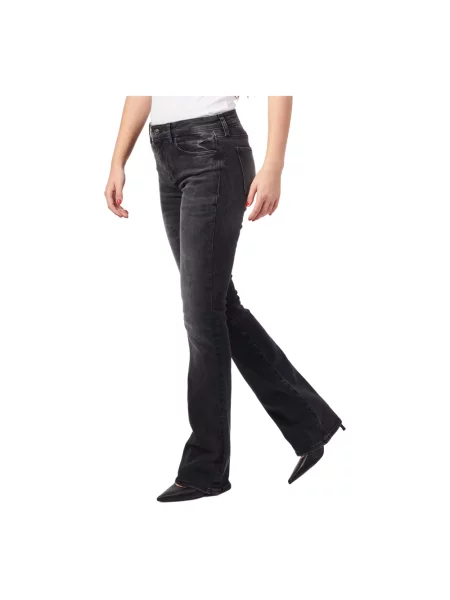 Jeansy dzwony Armani Exchange dzwony czarne