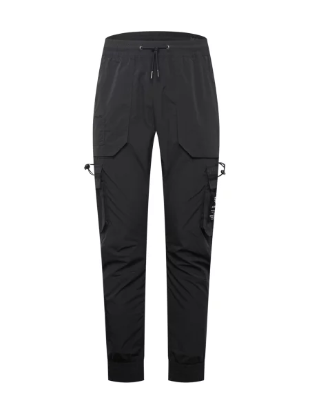 ALPHA INDUSTRIES Pantaloni cu negru alb