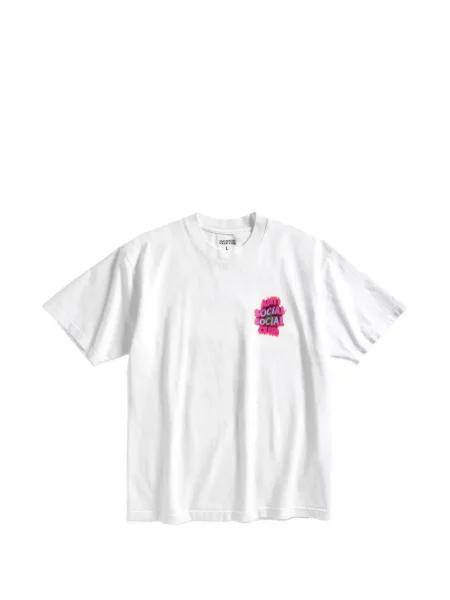 Termic tricou Anti Social Social Club alb