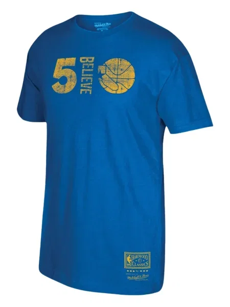 Tricou Mitchell & Ness albastru