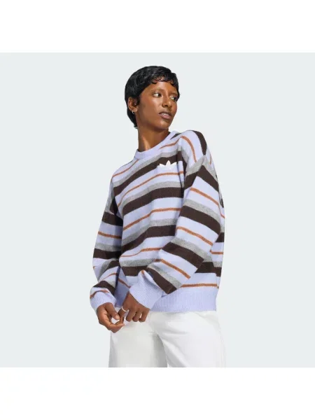 Mikina KNIT ESSENTIALS STRIPED CREW