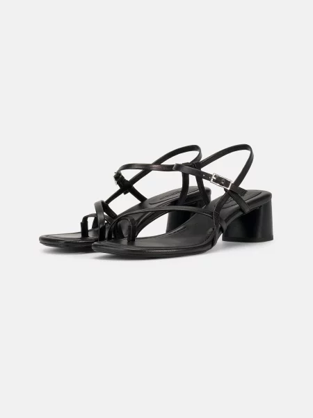 Vagabond Shoemakers sandali s polno blok iz usnja EVIE črna