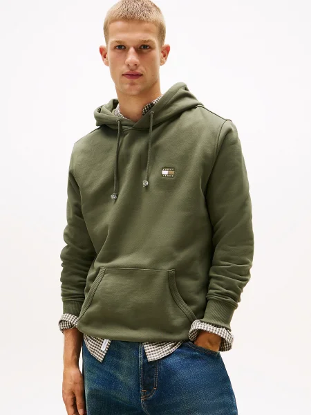 Geacă de blugi Tommy Hilfiger verde