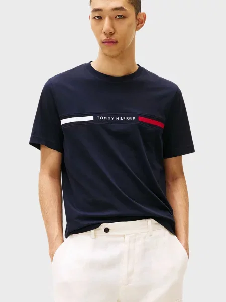 Футболка Tommy Hilfiger синя
