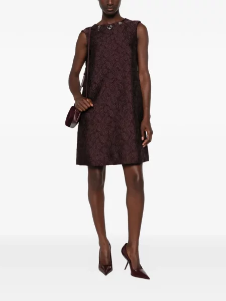 Rochie mini Max Mara din jacard violet