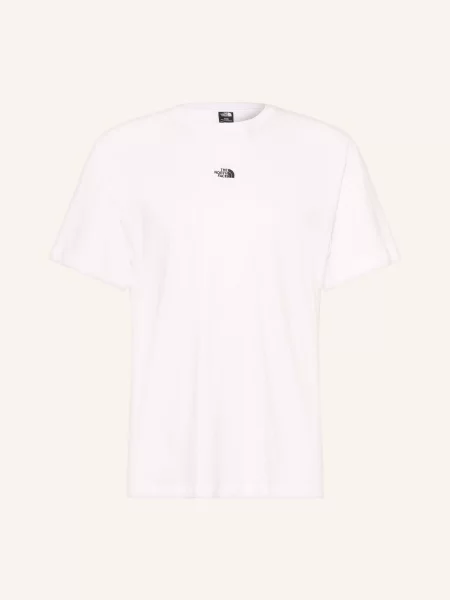 T-shirt z wyhaftowanym logo The North Face biała