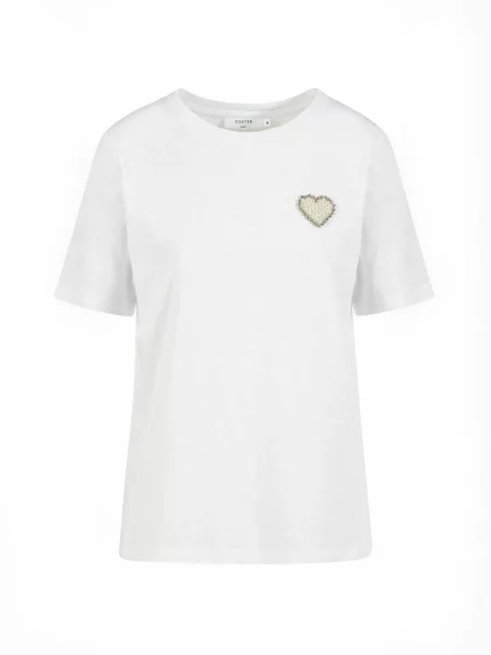 Coster Copenhagen Top Beaded alb