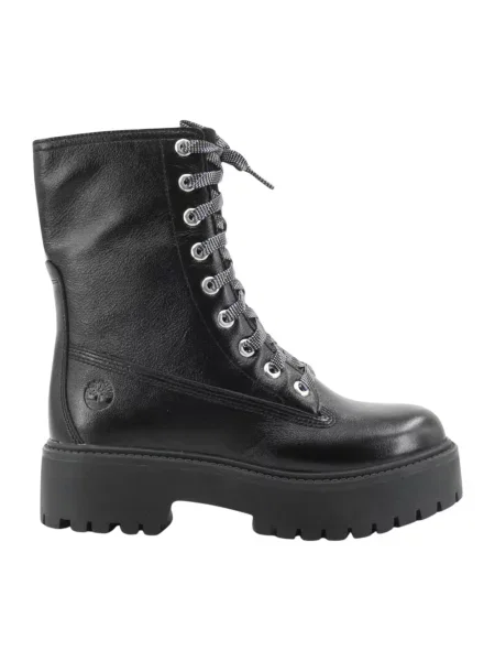 Botki Timberland skórzane czarne