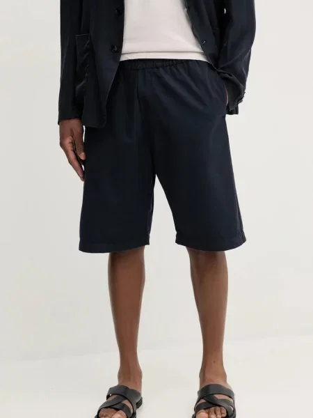 Kratke hlače BARENA VENEZIA Camicia Mola za muškarce tamno plava