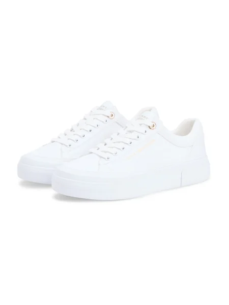Tommy Hilfiger Superge Th Foxing Platform Canvas bela