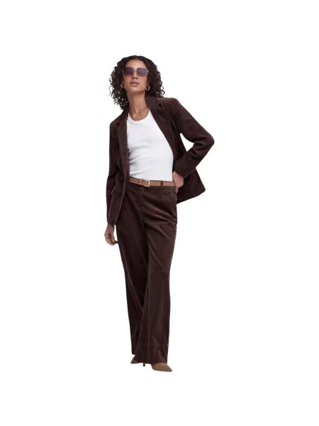 Pantaloni Jacqueline De Yong maro